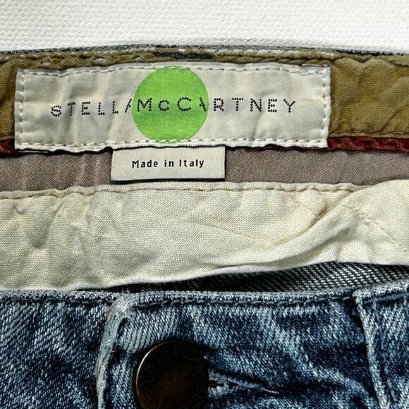 Stella McCartney Women's Retro High Rise Skinny Jeans Size 28 - Picture 3 of 11